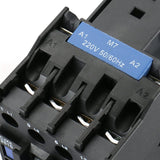 Baomain 25A AC Contactor 3-Pole + 1NO Normally Open 220V Coil 50/60Hz 35 DIN Rail CJX2-2510