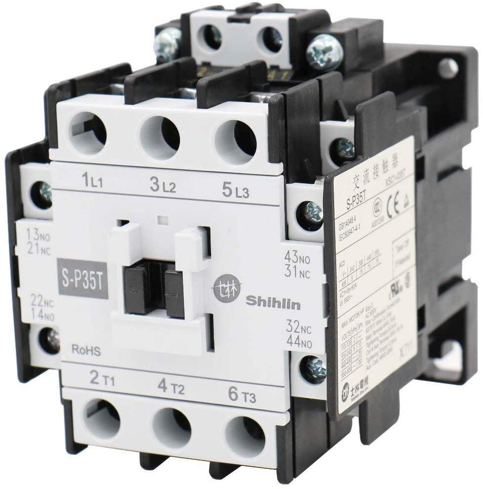 Baomain Shihlin AC Contactor S-P35T 110V/220V 50/60Hz Thermal Overload Relay CE UL & CSA listed