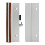 Patio Door Handle C-1000 Sliding Glass Door Handle Lock, Hook Latch Style, Surface Mount, Aluminum