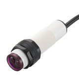 Baomain M18 Photoelectric Sensor Adjustable Diffuse Reflection Sensor Switch E3F-DS30B2 NPN NC 200mA Sensing Distance 10-30cm 3 Wires