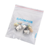 Baomain Pneumatic Fitting 1/4 PT Thread Air Quick Coupler with 1/4 PT Mufflers Work for Solenoid Valve 3V210-08