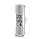 Tube Fuses R015 Rt18 Rt14 7 Fuse Link RT18-32 (RT14 RT18 R015) Cylindrical Ceramic Tube 10x38mm ...