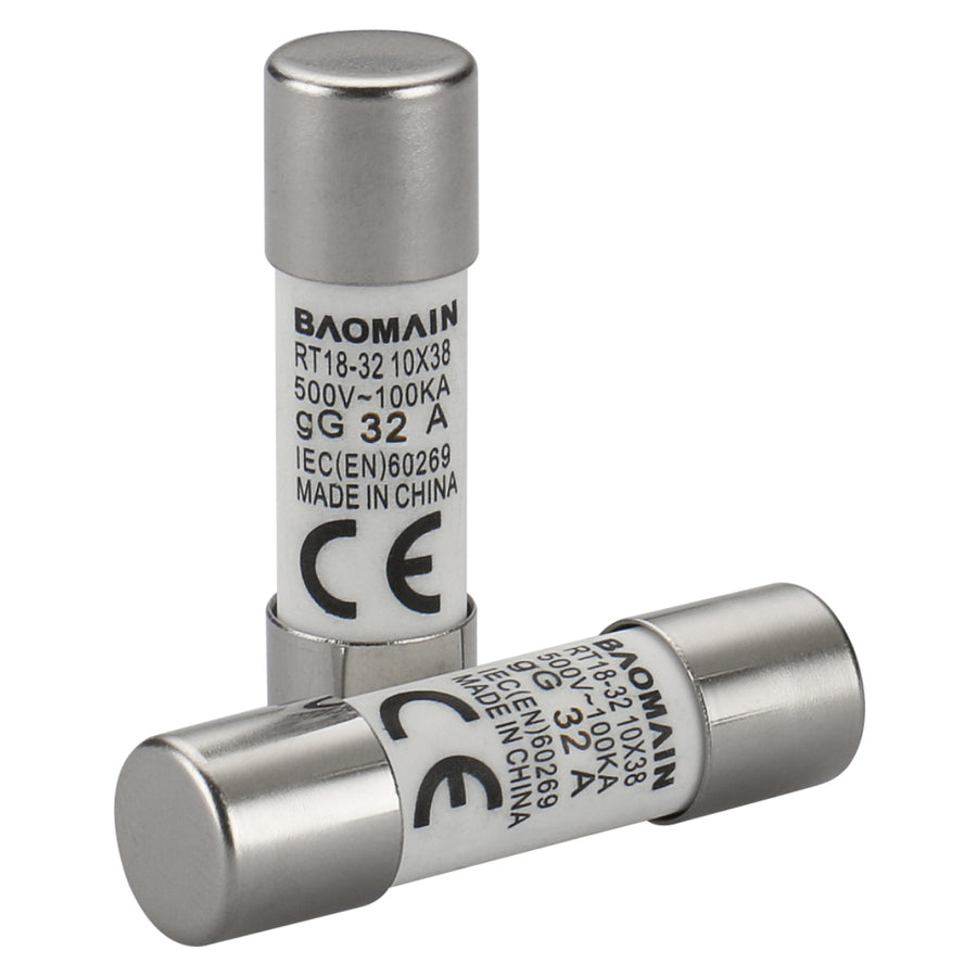 Fuse Link RT18-32 (RT14 RT18 R015) Cylindrical Ceramic Tube 10x38mm ...