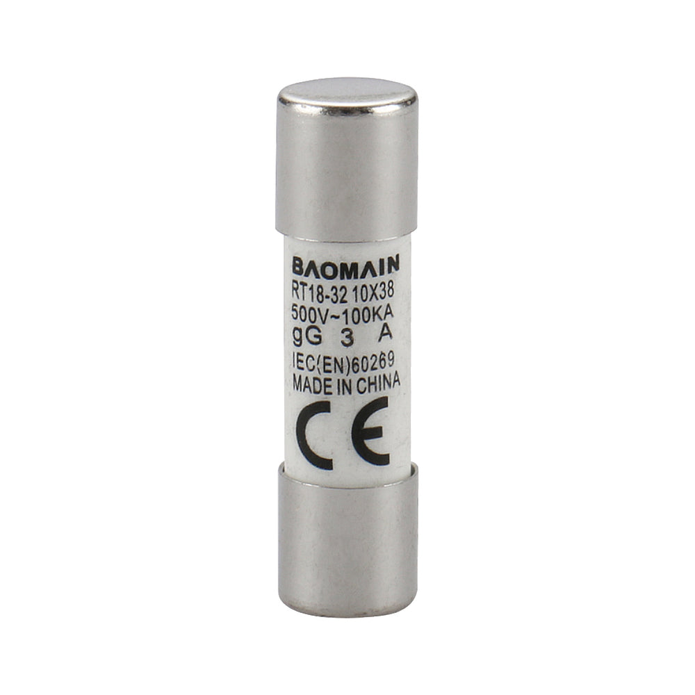 Tube Fuses R015 Rt18 Rt14 7 Fuse Link RT18-32 (RT14 RT18 R015) Cylindrical Ceramic Tube 10x38mm ...