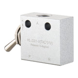 Pneumatic Knob Switch Valve HL-2301-V 2 Port 3 Position PT1/8 Normally Closed