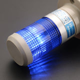 Baomain Warning Continuous Light Industrial Blue LED Signal Tower Lamp