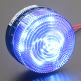 Blinking Signal Round Warning Light LED-3071 3W Blue