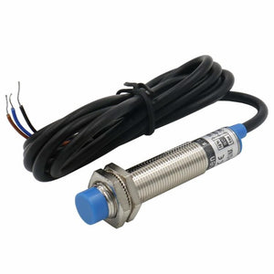 Baomain M12 Approach Sensor Inductive Proximity Switch LJ12A3-4-Z/AY PNP NC DC 10-30V, 4mm Detecting Distance 3 Wire