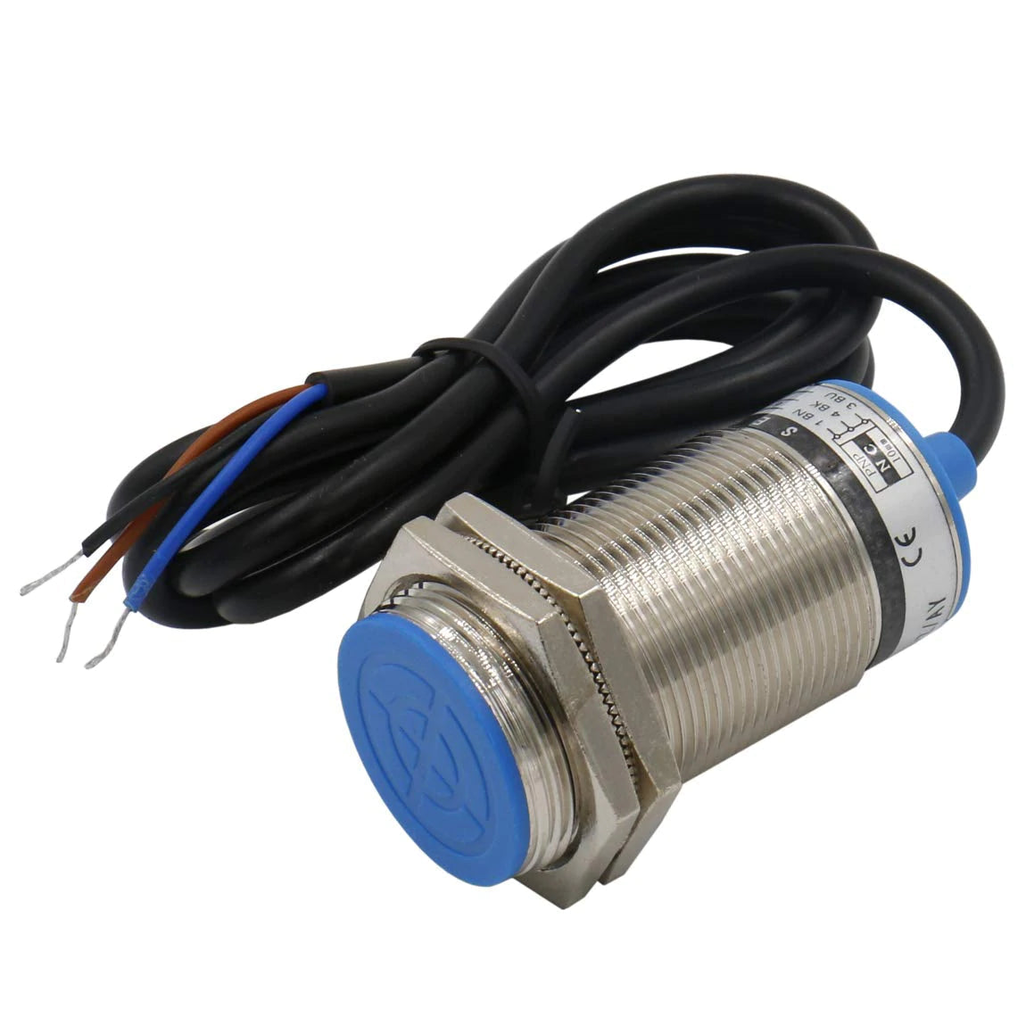 Baomain M30 Embedded Sensor Inductive Proximity Switch LJ30A3-10-Z/AY PNP NC DC 10-30V ,10mm Detecting Distance 3 wire