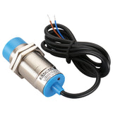 Baomain M30 Non-Embedded Inductive Sensor Switch LJ30A3-15-Z/DX Cylindrical Type DC 10-30V 200mA 15mm Detection 2 Wire NC(Normally Closed) CE