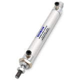 Baomain Mini Pneumatic Air Cylinder MAL 25 Series 1 inch(25mm) Bore Single Male Thread Rod Dual Action
