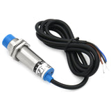 Baomain M18 Non-Embedded Inductive Sensor Switch LJ18A3-8-Z/BX NPN NO DC 10-30V, 8mm Detecting Distance 3 wire CE