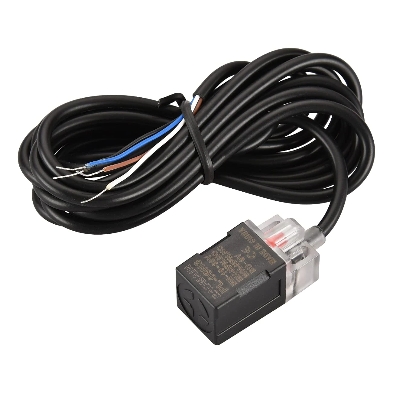 Heschen Square Inductive Proximity Sensor Switch, Non-Shield Type, SN04