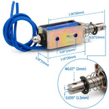 Solenoid Electromagnet BM-0530B DC 24V 700mA 10mm 5N Push Pull
