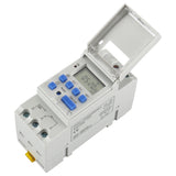 Baomain Programmable Timer Switch Relay THC15A Digital LCD Power 12V/24V/110V/220V 16Amp SPST Support 17-times Daily Weekly Program