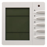 Baomain LCD Digital Programmable Thermostat 110V / 220V 3 Amp Work for Radiant Floor Heating Temperature Controller
