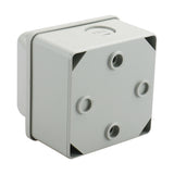 Baomain Universal Rotary Changeover Switch SZW26-20/D202.2D with Master Switch Exterior Box 660V 20A 3 Position 2 Phase